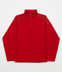 Polar Lightweight Fleece 1/4 Zip Jacket - Red