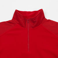 Polar Lightweight Fleece 1/4 Zip Jacket - Red thumbnail