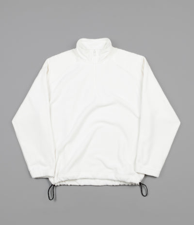 Polar Lightweight Fleece Pullover Jacket - Ivory