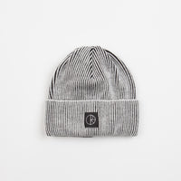 Polar Lines Merino Beanie - White thumbnail