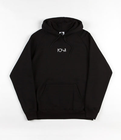 Polar Lola Hooded Sweatshirt - Black / White