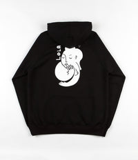 Polar Lola Hooded Sweatshirt - Black / White