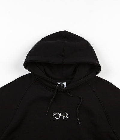 Polar Lola Hooded Sweatshirt - Black / White