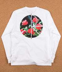 Polar Marta's Roses Long Sleeve T-Shirt - White