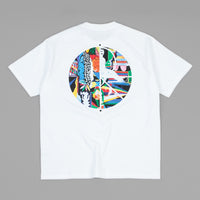 Polar Memory Palace Fill Logo T-Shirt - White thumbnail