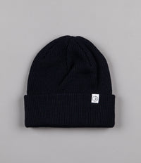 Polar Merino Wool Beanie - Navy