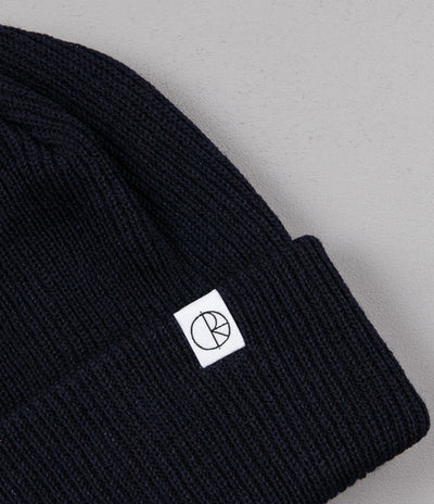 Polar Merino Wool Beanie - Navy