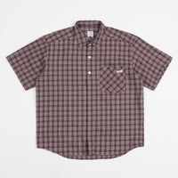 Polar Mitchell Flannel Shirt - Bordeaux thumbnail