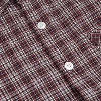 Polar Mitchell Flannel Shirt - Bordeaux thumbnail