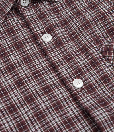 Polar Mitchell Flannel Shirt - Bordeaux