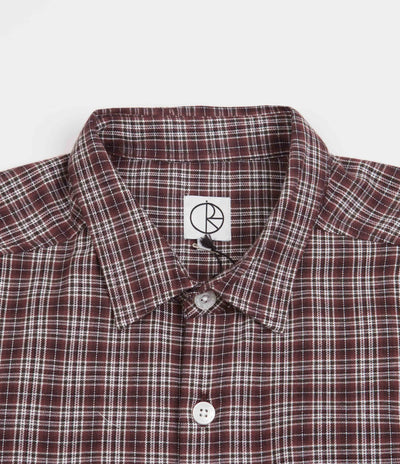 Polar Mitchell Flannel Shirt - Bordeaux