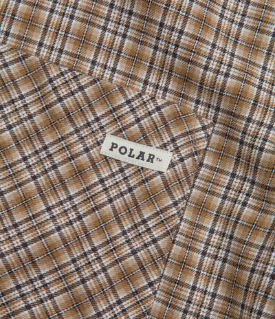 Polar Mitchell Flannel Shirt - Light Brown