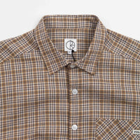 Polar Mitchell Flannel Shirt - Light Brown thumbnail