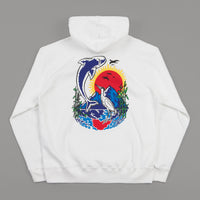 Polar Mt. Fuji Hoodie - White thumbnail