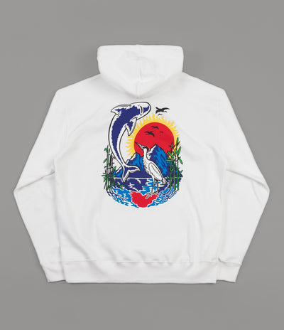 Polar Mt. Fuji Hoodie - White