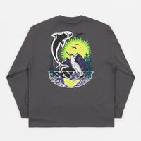 Polar Mt. Fuji Long Sleeve T-Shirt - Graphite thumbnail