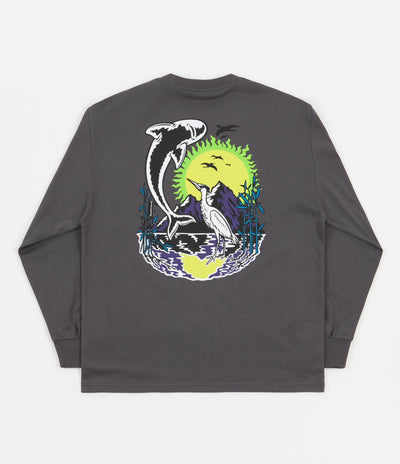 Polar Mt. Fuji Long Sleeve T-Shirt - Graphite