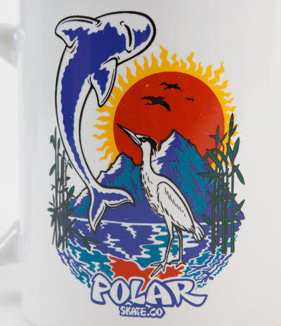 Polar Mt. Fuji Mug - White / Multi