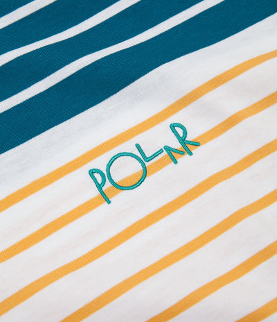 Polar Multicolour Long Sleeve T-Shirt - White / Yellow