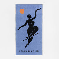 Polar No Complies Forever Beach Towel - Blue thumbnail