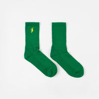 Polar No Comply Socks - Green / Yellow thumbnail