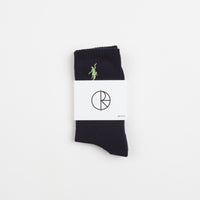 Polar No Comply Socks - Navy / Sage thumbnail