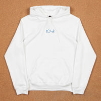 Polar Orchid Fill Logo Hoodie - White thumbnail