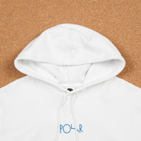 Polar Orchid Fill Logo Hoodie - White thumbnail