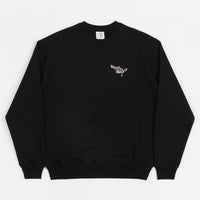 Polar Ornament Logo Crewneck Sweatshirt - Black thumbnail