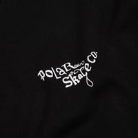 Polar Ornament Logo Crewneck Sweatshirt - Black thumbnail