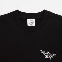 Polar Ornament Logo Crewneck Sweatshirt - Black thumbnail