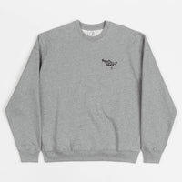 Polar Ornament Logo Crewneck Sweatshirt - Heather Grey thumbnail