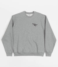 Polar Ornament Logo Crewneck Sweatshirt - Heather Grey