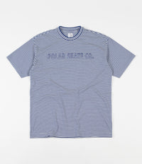 Polar Outline Stripe T-Shirt - Dark Blue