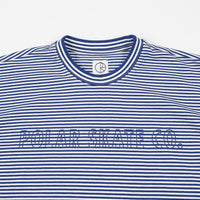 Polar Outline Stripe T-Shirt - Dark Blue thumbnail