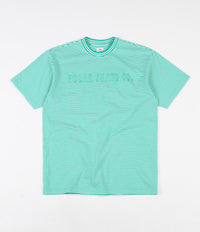 Polar Outline Stripe T-Shirt - Green