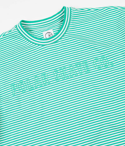 Polar Outline Stripe T-Shirt - Green