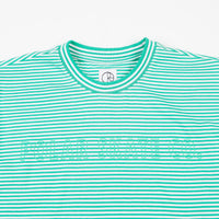 Polar Outline Stripe T-Shirt - Green thumbnail