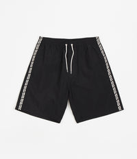 Polar P Stripe City Swim Shorts - Black