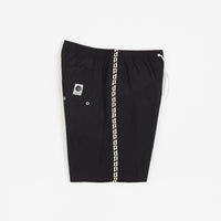 Polar P Stripe City Swim Shorts - Black thumbnail