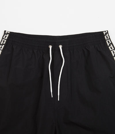 Polar P Stripe City Swim Shorts - Black