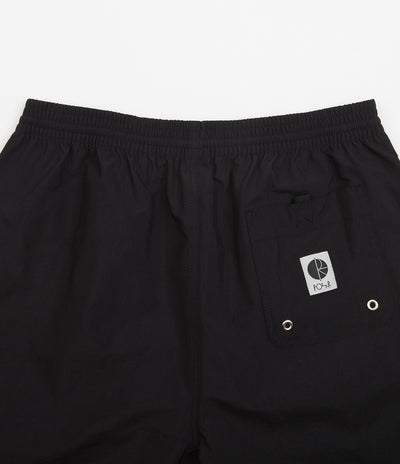 Polar P Stripe City Swim Shorts - Black