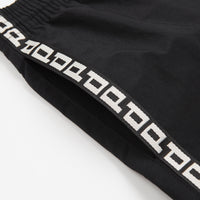 Polar P Stripe City Swim Shorts - Black thumbnail