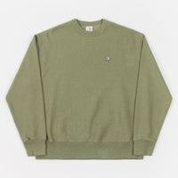 Polar Patch Crewneck Sweatshirt - Heather Green thumbnail