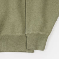 Polar Patch Crewneck Sweatshirt - Heather Green thumbnail