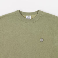 Polar Patch Crewneck Sweatshirt - Heather Green thumbnail