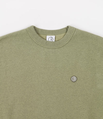 Polar Patch Crewneck Sweatshirt - Heather Green