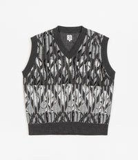 Polar Paul Knit Vest - Grey