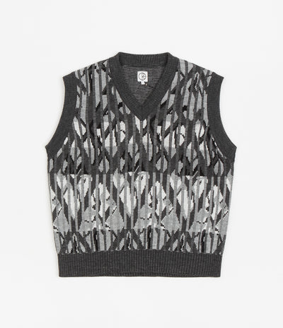 Polar Paul Knit Vest - Grey