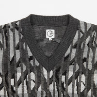 Polar Paul Knit Vest - Grey thumbnail